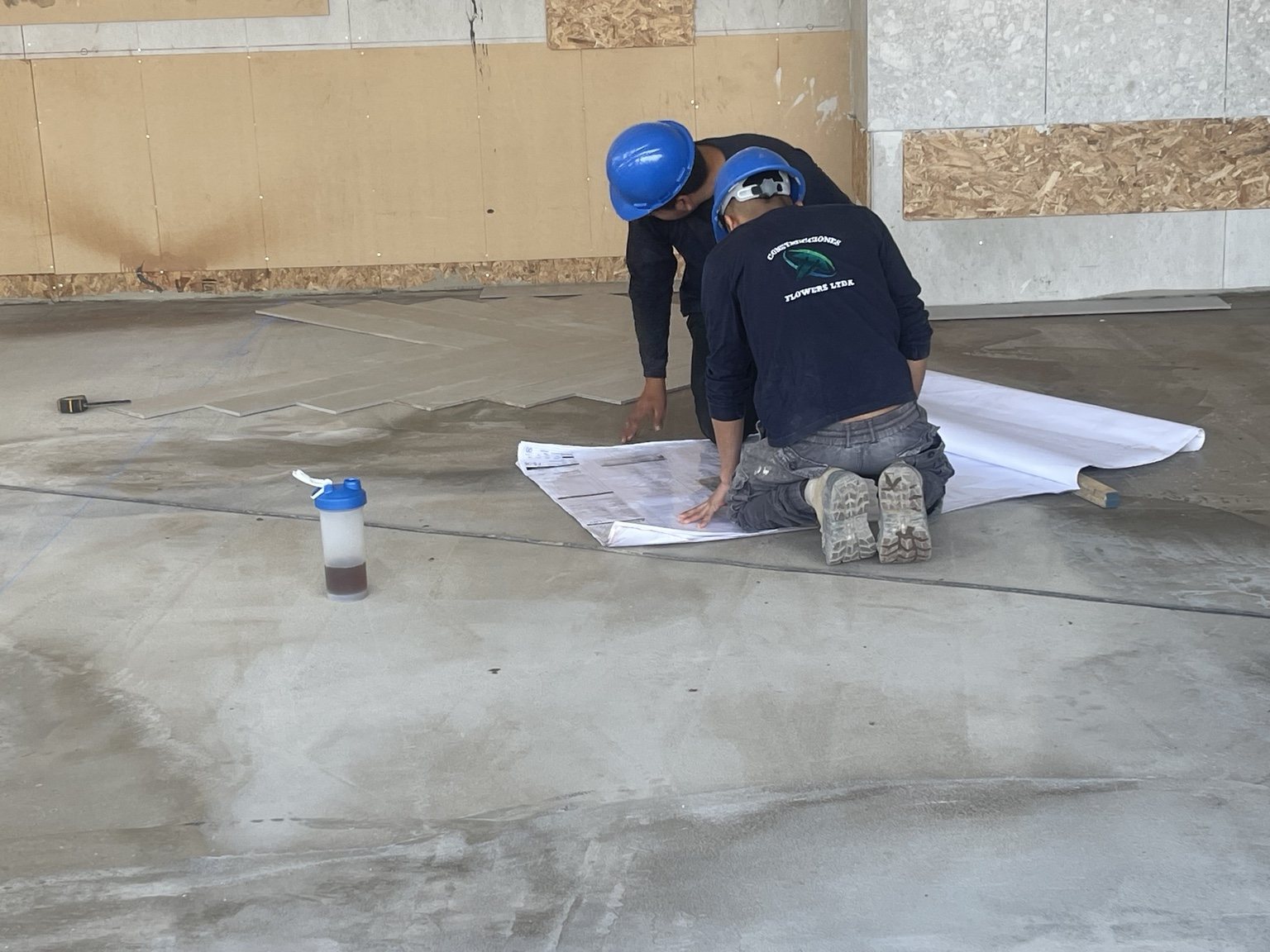 Preparación de piso